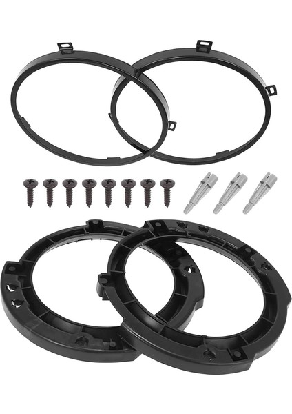 2007-2017 Siyah Için 2x Far Braket Aksesuarları (Yurt Dışından) fırsatları