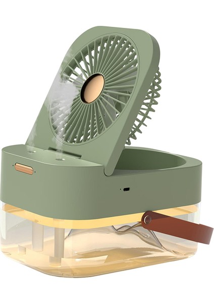Masaüstü Nemlendirici Fan 2500ML Su Deposu Soğutma Fanı Araba Ev Yurt Yeşil (Yurt Dışından) modelleri