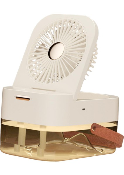 Masaüstü Nemlendirici Fan 2500ML Su Deposu Soğutma Fanı Araba Ev Yurt Beyaz (Yurt Dışından) fırsatları