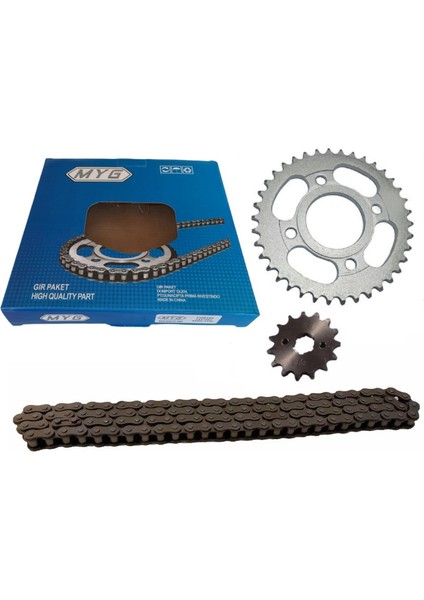 Cub Ön-Arka Dişli Zincir Set 14-36T 428-110L Tk