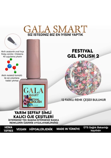 Festival Kalıcı Oje 10 ml F2
