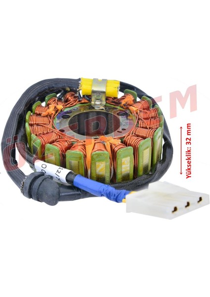 Dominar 400 Statör 18 Li Bezsiz 35-93-32 mm 3D 3k Ith