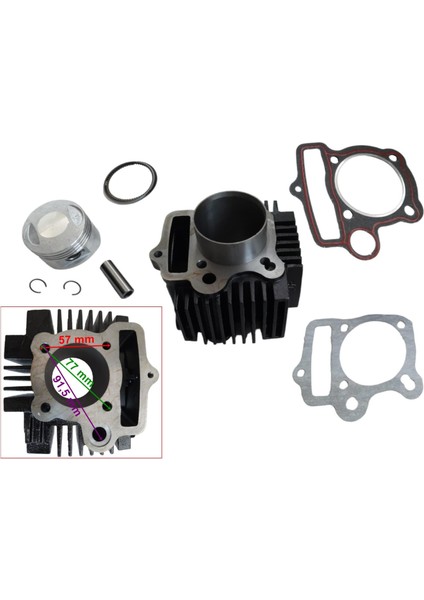 Cub 125 Silindir Döküm 54XPİM 14 mm