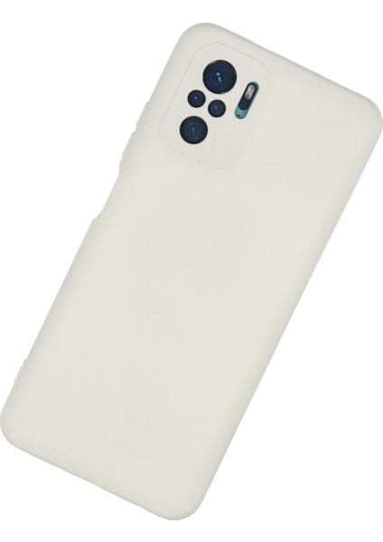 Xiaomi Poco M5S Kılıf Nano Içi Kadife Silikon - Beyaz fiyatları