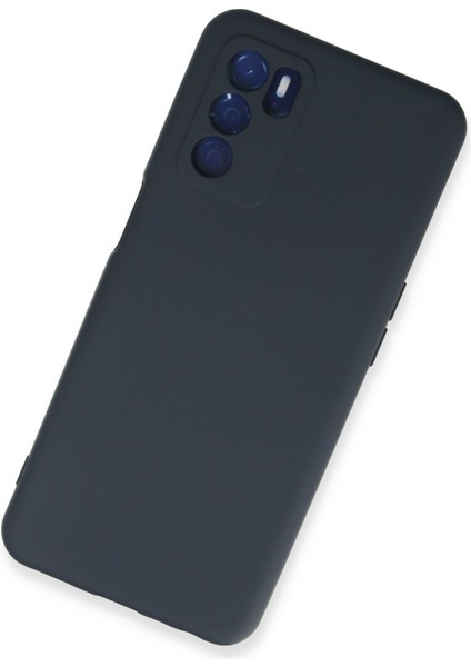 Oppo A16 Kılıf Nano Içi Kadife Silikon - Lacivert fiyatları