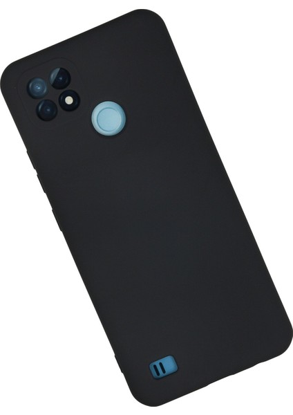 Realme C21 Kılıf Nano Içi Kadife Silikon - Lacivert fiyatları