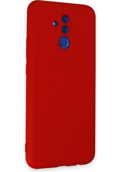 Huawei Mate 20 Lite Kılıf Nano Içi Kadife Silikon - Kırmızı fiyatları