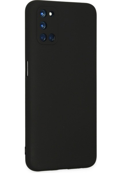 Oppo A72 Kılıf Nano Içi Kadife Silikon - Siyah modelleri