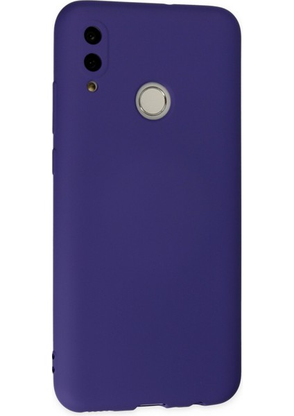Huawei P Smart 2019 Kılıf Nano Içi Kadife Silikon - Mor modelleri