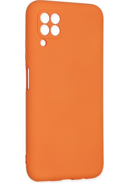 Huawei P40 Lite Kılıf Nano Içi Kadife Silikon - Turuncu modelleri