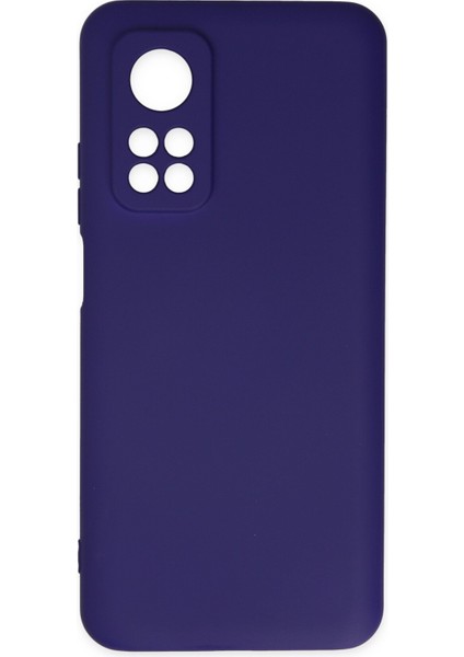 Xiaomi Mi 10T Kılıf Nano Içi Kadife Silikon - Mor