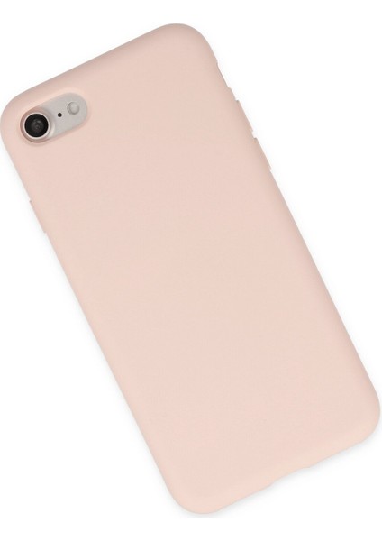 iPhone Se 2020 Kılıf Nano Içi Kadife Silikon - Pudra fiyatları