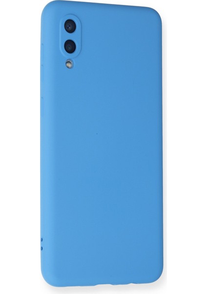 Samsung Galaxy A02 Kılıf Nano Içi Kadife Silikon - Mavi fiyatları