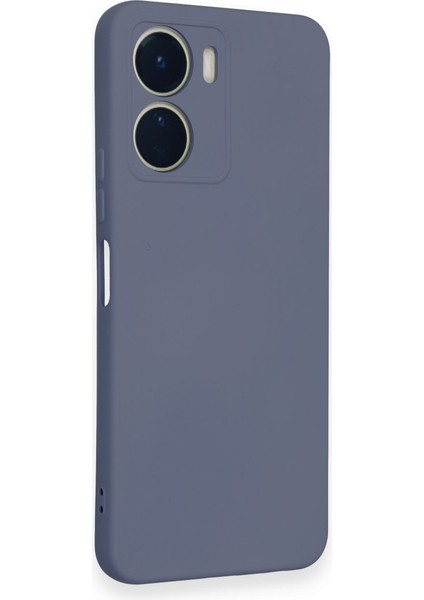 Vivo Y16 Kılıf Nano Içi Kadife Silikon - Gri fiyatları