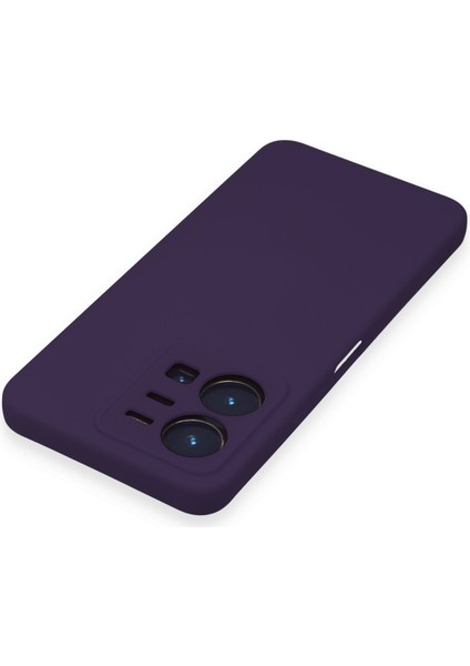 Vivo Y35 Kılıf Nano Içi Kadife Silikon - Mor fırsatları