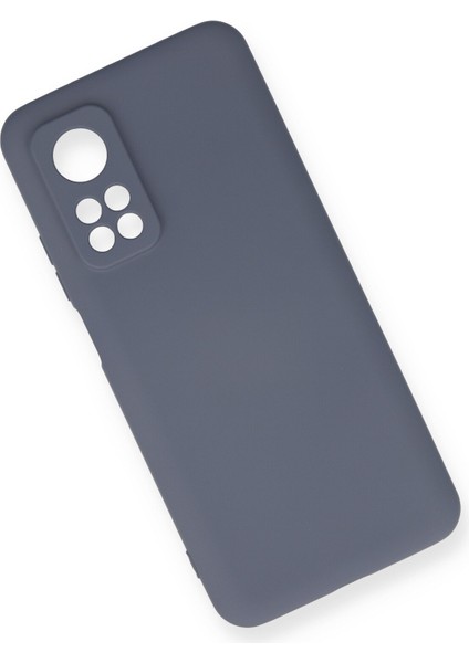 Xiaomi Mi 10T Kılıf Nano Içi Kadife Silikon - Gri modelleri