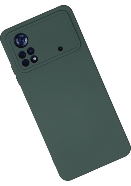Xiaomi Poco X4 Pro 5g Kılıf Nano Içi Kadife Silikon - Koyu Yeşil fiyatları