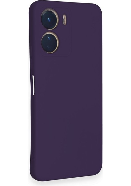 Vivo Y16 Kılıf Nano Içi Kadife Silikon - Mor fiyatları
