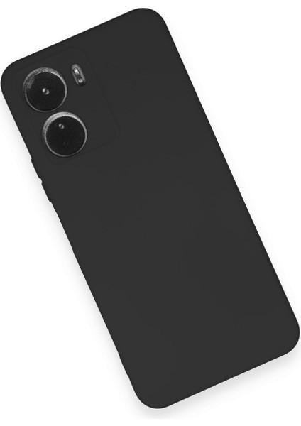 Vivo Y16 Kılıf Nano Içi Kadife Silikon - Siyah modelleri