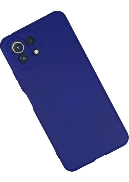 Xiaomi Mi 11 Lite Kılıf Nano Içi Kadife Silikon - Koyu Mavi fiyatları