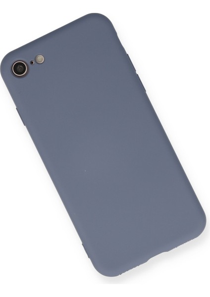 iPhone 7 Kılıf Nano Içi Kadife Silikon - Gri fiyatları