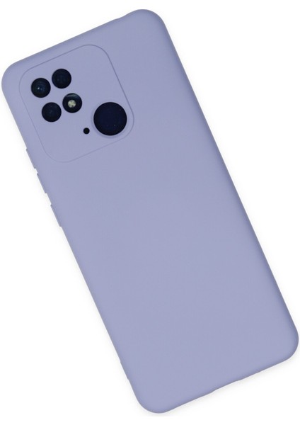 Xiaomi Poco C40 Kılıf Nano Içi Kadife Silikon - Lila fiyatları