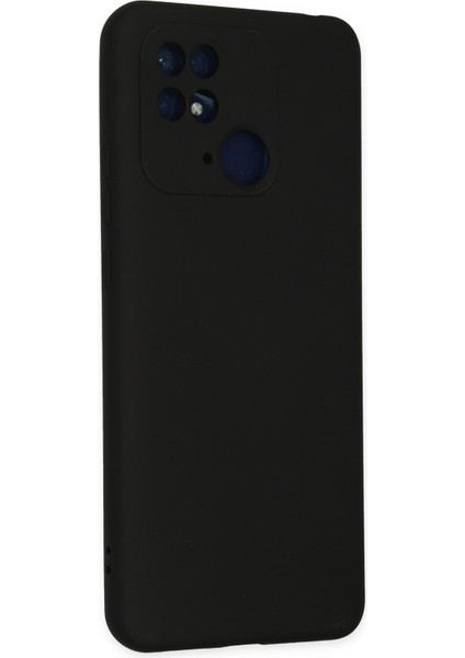 Xiaomi Poco C40 Kılıf Nano Içi Kadife Silikon - Siyah modelleri