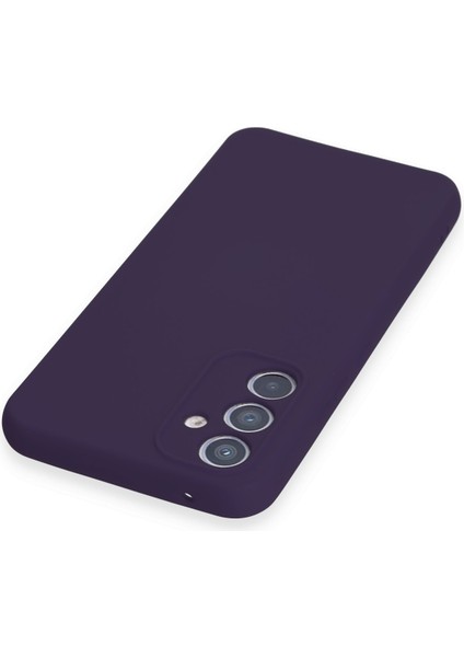 Samsung Galaxy A34 5g Kılıf Nano Içi Kadife Silikon - Mor modelleri