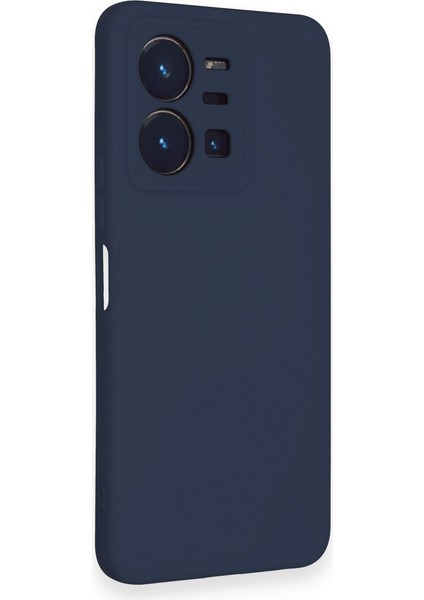 Vivo Y35 Kılıf Nano Içi Kadife Silikon - Lacivert fiyatları