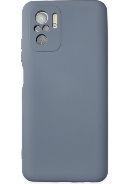 Xiaomi Poco M5S Kılıf Nano Içi Kadife Silikon - Gri
