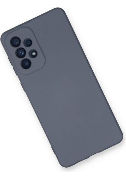 Samsung Galaxy A53 5g Kılıf Nano Içi Kadife Silikon - Gri modelleri