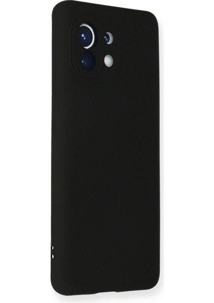 Xiaomi Mi 11 Kılıf Nano Içi Kadife Silikon - Siyah fiyatları