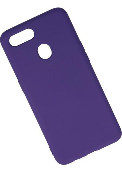 Oppo A12 Kılıf Nano Içi Kadife Silikon - Mor fiyatları