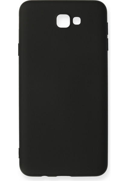 Samsung Galaxy J7 Prime Kılıf Nano Içi Kadife Silikon - Siyah