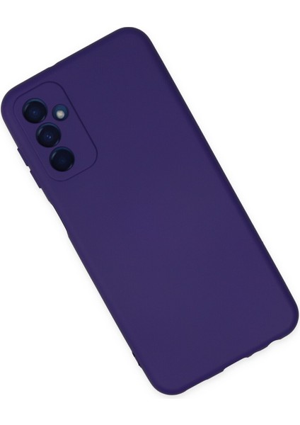 Samsung Galaxy M23 Kılıf Nano Içi Kadife Silikon - Mor fiyatları