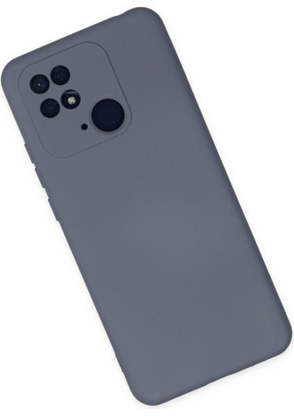 Xiaomi Poco C40 Kılıf Nano Içi Kadife Silikon - Gri fiyatları