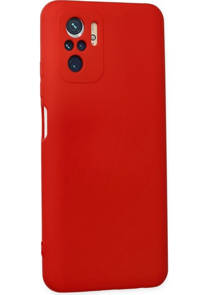 Xiaomi Poco M5S Kılıf Nano Içi Kadife Silikon - Kırmızı fiyatları