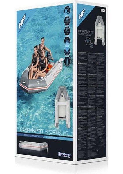 65047 Caspian Pro 2,80M Air Deck Taban Şişme Bot 65047 indirimleri