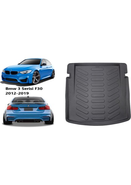 Bmw 3 Serisi F30 2013 3D Bagaj Havuzu