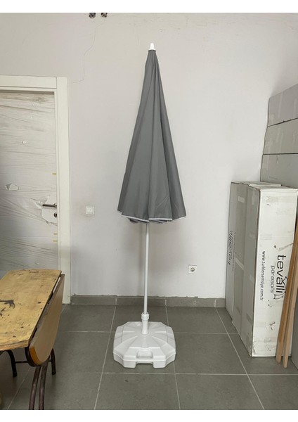 200 cm Plaj Bahçe Kamp Balkon Kalın Kumaş Şemşiye + taşıma çantası (bidon hariç )