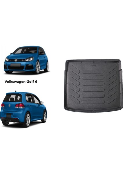 Volkswagen Golf 6 2010 3D Bagaj Havuzu