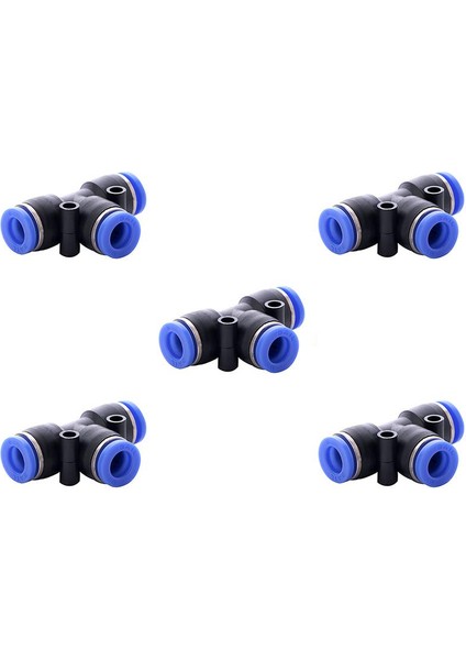Pnömatik Düşürücü Redüksiyon Te Nipel 10X8X10 mm