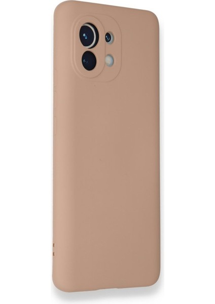 Xiaomi Mi 11 Kılıf Nano Içi Kadife Silikon - Pudra fiyatları