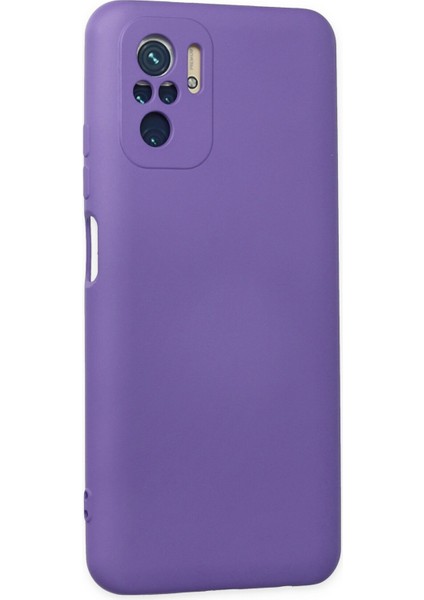 Xiaomi Poco M5S Kılıf Nano Içi Kadife Silikon - Mor fiyatları