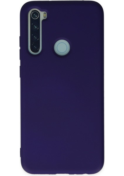 Xiaomi Redmi Note 8 Kılıf Nano Içi Kadife Silikon - Mor