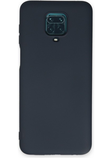 Xiaomi Redmi Note 9 Pro Kılıf Nano Içi Kadife Silikon - Lacivert