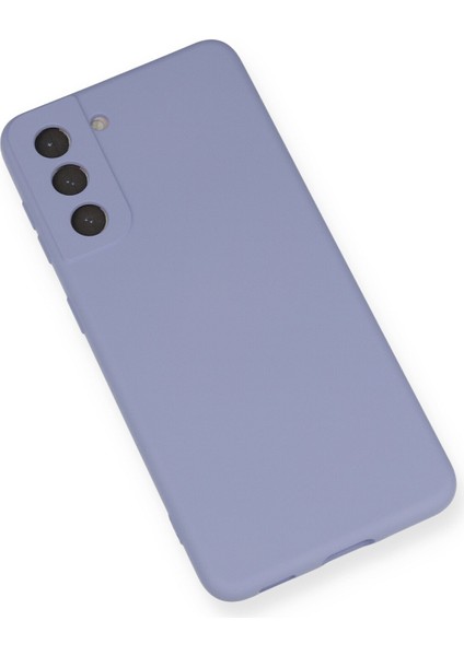 Samsung Galaxy S21 Fe Kılıf Nano Içi Kadife Silikon - Lila modelleri