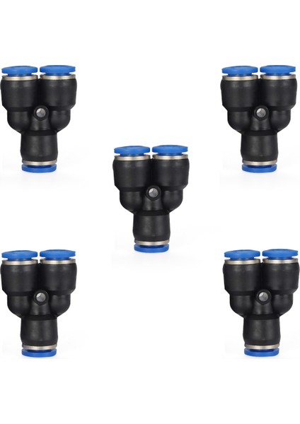 Pnömatik Ye Nipel 8 mm Paket 5 Adet