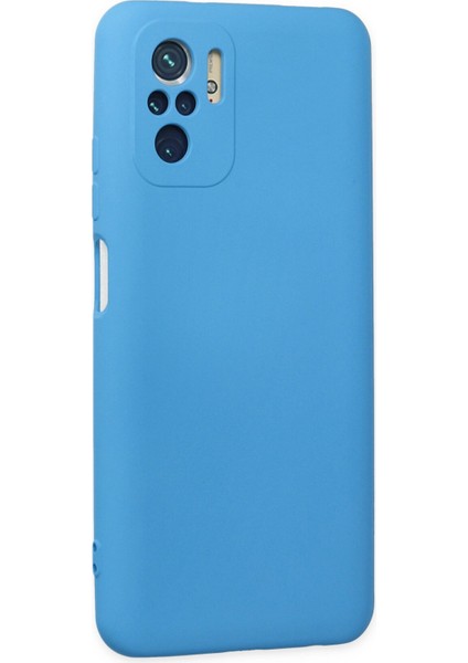 Xiaomi Poco M5S Kılıf Nano Içi Kadife Silikon - Mavi fiyatları