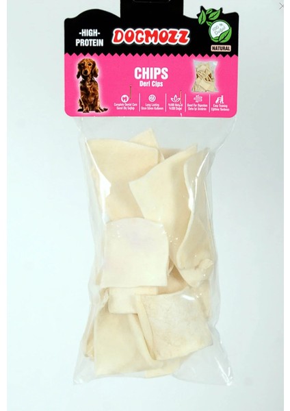 Premium Deri Cips Beyaz Köpek Kemiği 200 gr